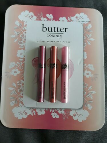 Butter London 3 Piece Glazen Lip Glaze Set