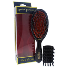 Load image into Gallery viewer, Mason Pearson BN2 Bristle &amp; Nylon Hair Brush SIZE JUNIOR w/Cleaner NIB
