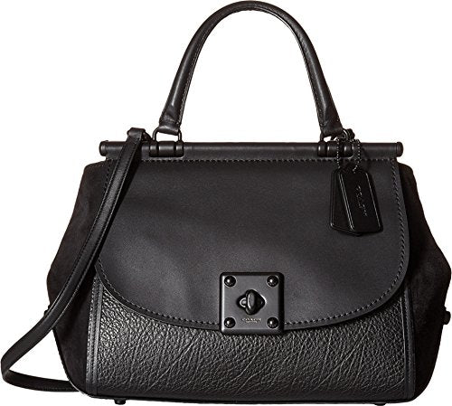 COACH Women's Mixed Leather Drifter Carryall Blak NoTags