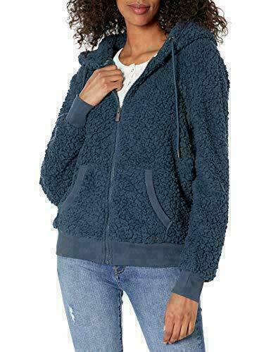 Marc New York Ladies' Cozy Full Zip Jacket Dusty Teal