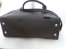 Load image into Gallery viewer, Michael Kors Hamilton Large North / South Tote Handbag Black $358 NoTags
