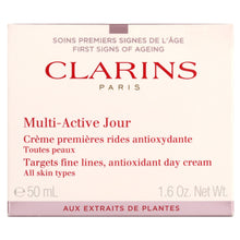 Load image into Gallery viewer, Clarins Multi-Active Jour Antioxidant Day Face Cream, All Skin Types, 1.6oz
