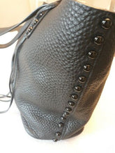 Load image into Gallery viewer, Rebecca Minkoff Medium Unlined Leather Tote with small removable zip pouch
