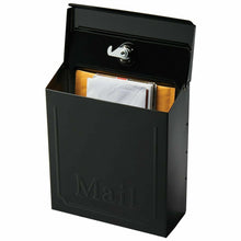 Load image into Gallery viewer, Gibraltar THVK0000 Lockable Vertical Townhouse City Mailbox, Black
