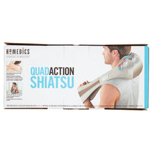 Load image into Gallery viewer, HoMedics NMS-620H Quad-Action Shiatsu Massager for Neck &amp; Shoulders with Heat
