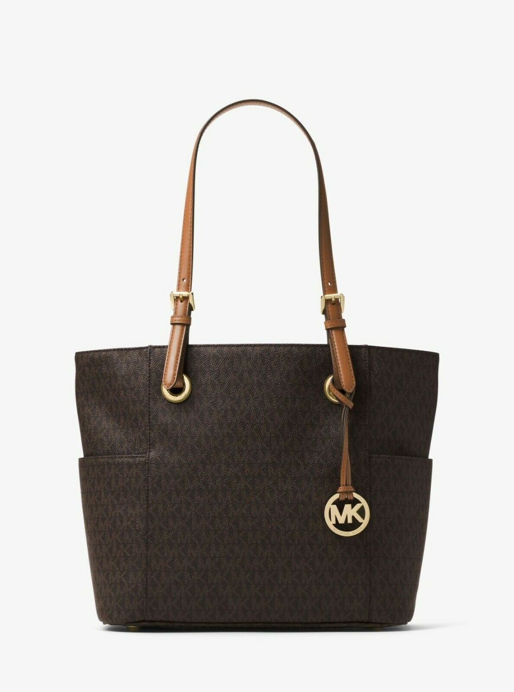 Michael Kors Signature Jet Set Travel East West Tote Brown 30H6GTTT3V