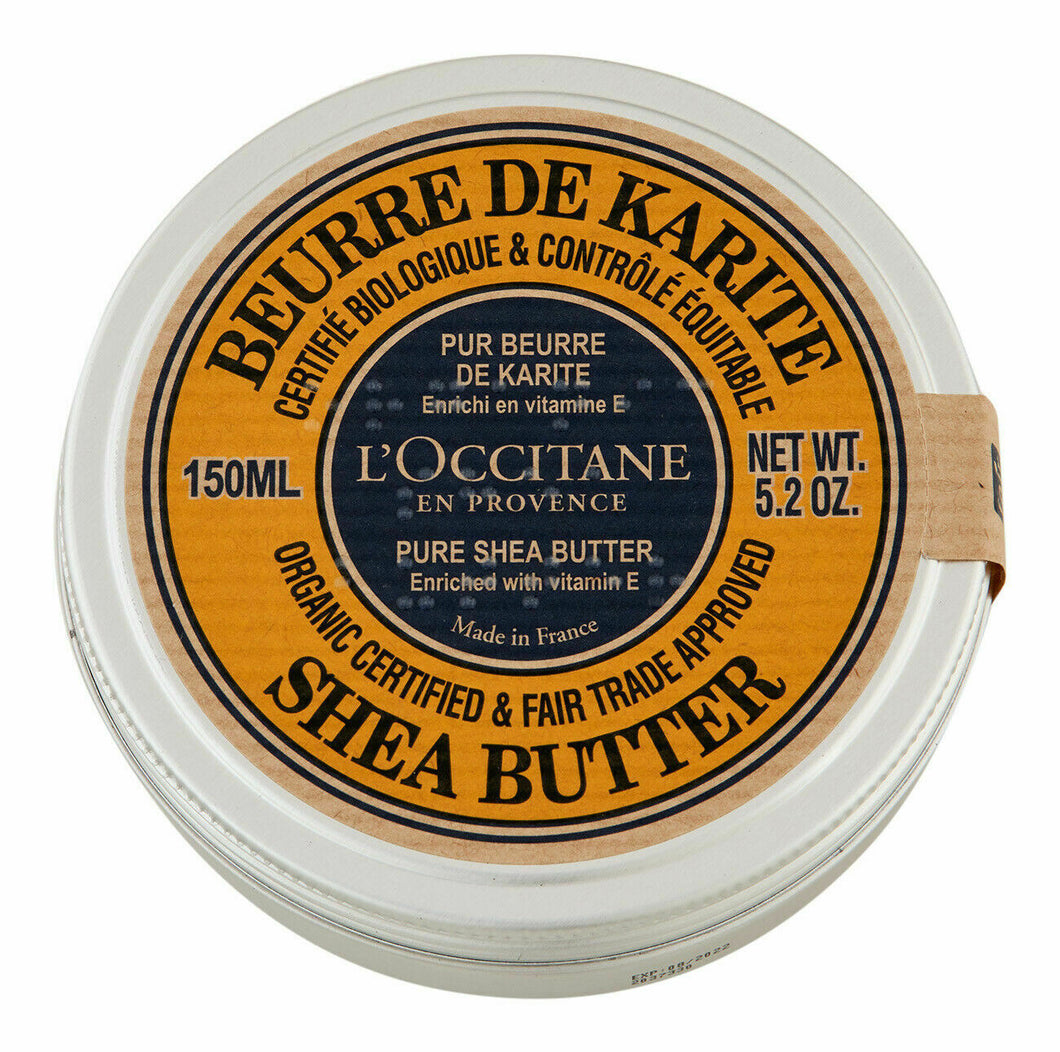 L'Occitane Certified Organic Pure Shea Butter 150ml