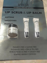 Load image into Gallery viewer, Whish Natural Lip Scrub &amp; Lip Balm Vanilla Set

