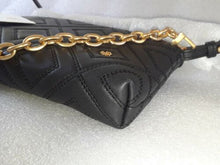 Load image into Gallery viewer, Tory Burch Fleming Chain Leather Cross-Body Handbag Black
