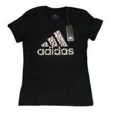 Load image into Gallery viewer, Adidas Womens Amplifier Leopard Print Tee Shirt
