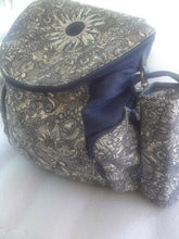 Load image into Gallery viewer, Sakroots Pacific Backpack, Navy Spirit Desert NWT
