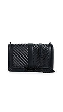 Load image into Gallery viewer, Rebecca Minkoff Women&#39;s Love Cross Body Bag, Black on Black
