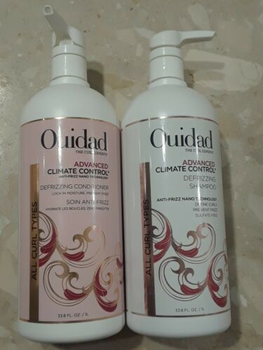 Ouidad Advanced Climate Control Defrizzing Shampoo&Conditioner 33.8oz EACH