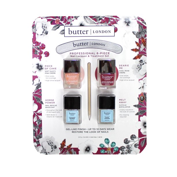 Butter London Professional 6-piece Nail Lacquer & Treatment Set