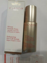 Load image into Gallery viewer, Clarins Paris Enhancing Eye Lift Serum Bigger,Brighter, 0.5oz/ 15ml
