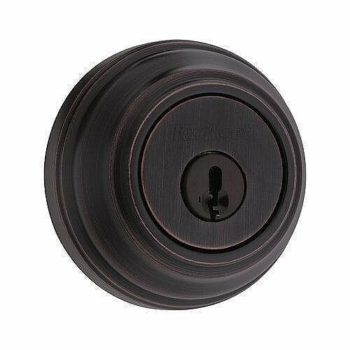 Kwikset 982S-S Single Cylinder Deadbolt Bronze