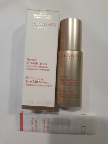 Clarins Paris Enhancing Eye Lift Serum Bigger,Brighter, 0.5oz/ 15ml