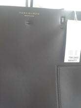 Load image into Gallery viewer, Tory Burch Block T N/S Tote Black with clutch
