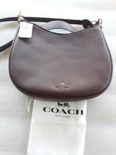 Load image into Gallery viewer, COACH Nomad Mae Leather Crossbody Oxblood MSRP $395 New with defect.
