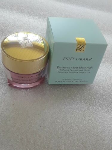 Estee Lauder Resilience Multi-Effect Night Tri-Peptide Creme NIB 1.7 oz / 50ml