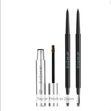Load image into Gallery viewer, Sigma Beauty Premium Brow Kit in Medium Brown (2 Eyebrow Pencils &amp; 1 Brow Gel)
