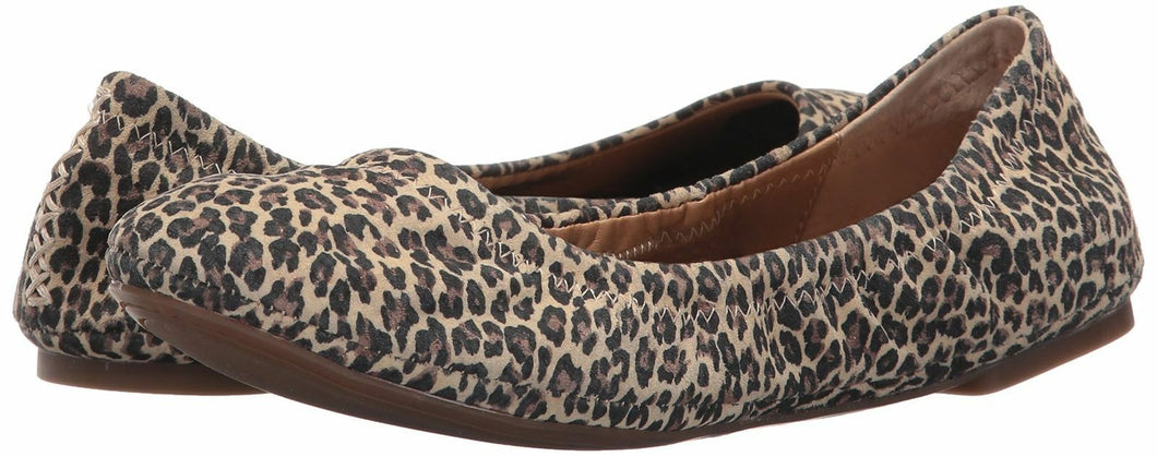 Lucky Brand Emmie Flats Sesame Leopard