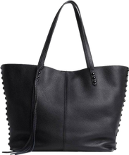 Load image into Gallery viewer, Rebecca Minkoff Medium Unlined Leather Tote with small removable zip pouch
