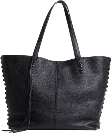 Rebecca Minkoff Medium Unlined Leather Tote with small removable zip pouch