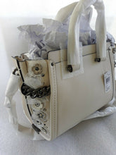 Load image into Gallery viewer, Coach 59091 Swagger 27 in Glovetanned Leather with Willow Floral Detail Chalk
