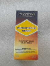 Load image into Gallery viewer, L&#39;occitane Immortelle Overnight Reset Serum 1oz. New Factory sealed.
