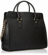 Load image into Gallery viewer, Michael Kors Hamilton Large North / South Tote Handbag Black $358 NoTags
