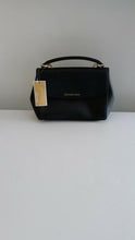 Load image into Gallery viewer, New Michael Kors AVA Small Top Handle Satchel Black Leather . No shoulder Strap.
