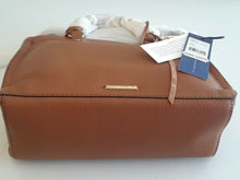 Load image into Gallery viewer, Rebecca Minkoff Micro Regan Leather Satchel Crossbody Bag Almond Brown
