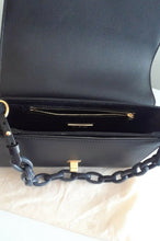 Load image into Gallery viewer, Tory Burch Kira Envelope Clutch, Black, Model: 45155
