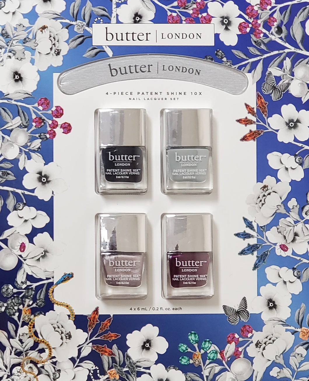 Butter London 4 Piece Patent Shine 10x Nail Lacquer Set