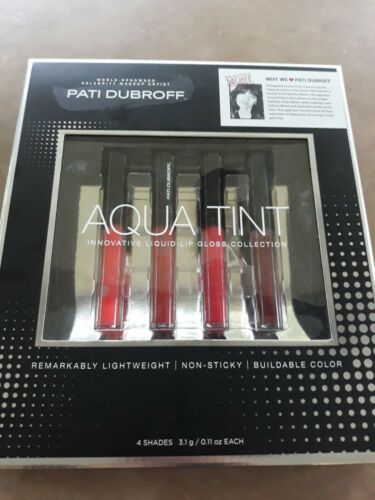Pati Dubroff Aqua Tint Innovative Liquid Lip Gloss Collection