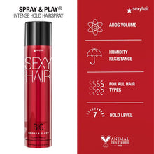 Load image into Gallery viewer, Big Sexy Hair Spray and Play Volumizing HairSpray (16 oz)
