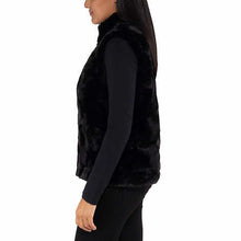 Load image into Gallery viewer, Nicole Miller Women’s Faux Fur Reversible Vest
