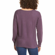 Load image into Gallery viewer, Ella Moss Womens Sweater V-Neck Long Sleeves Ribbed Soft
