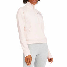Load image into Gallery viewer, Puma Ladies&#39; Half Zip Pullover  Pink Rosewater
