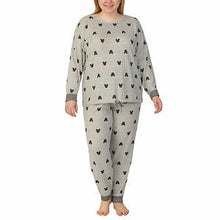 Load image into Gallery viewer, Disney Womens 2 Piece Cozy Pajama set
