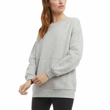 Load image into Gallery viewer, Danskin Ladies&#39; Oversized Crewneck with Pocket
