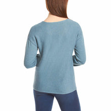 Load image into Gallery viewer, Ella Moss Womens Sweater V-Neck Long Sleeves Ribbed Soft
