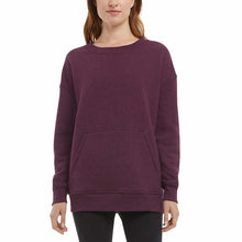 Load image into Gallery viewer, Danskin Ladies&#39; Oversized Crewneck with Pocket
