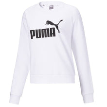 Load image into Gallery viewer, Puma Women&#39;s Logo Active Sweatshirt white Large
