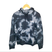 Load image into Gallery viewer, Champion Tie Dye Hoodie Sweatshirt Black Gray L New NoTags
