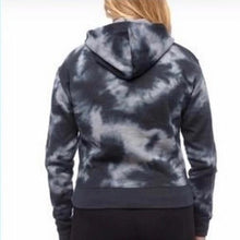 Load image into Gallery viewer, Champion Tie Dye Hoodie Sweatshirt Black Gray L New With Tags
