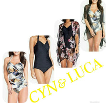 Load image into Gallery viewer, Cyn &amp; Luca Women&#39;s Swimsuit and Kimono Set
