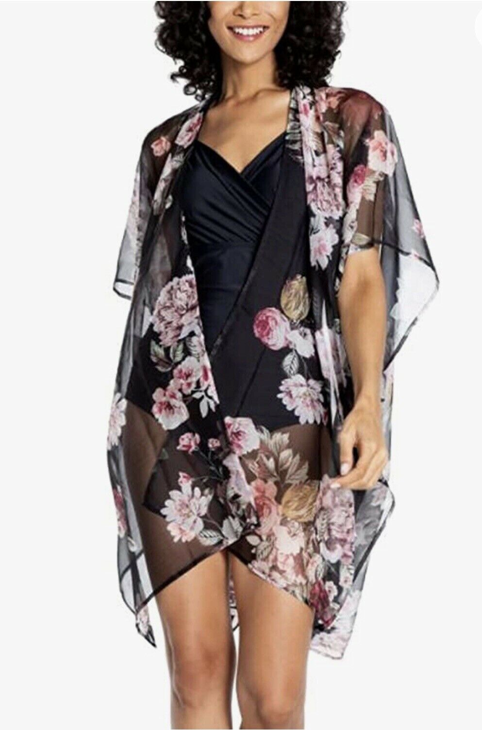 Cyn & Luca Women's Swimsuit and Kimono Set