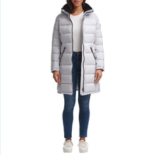 Load image into Gallery viewer, Andrew Marc Ladies&#39; Long Stretch Parka Coat Fur Lined Hood Jacket. Notag
